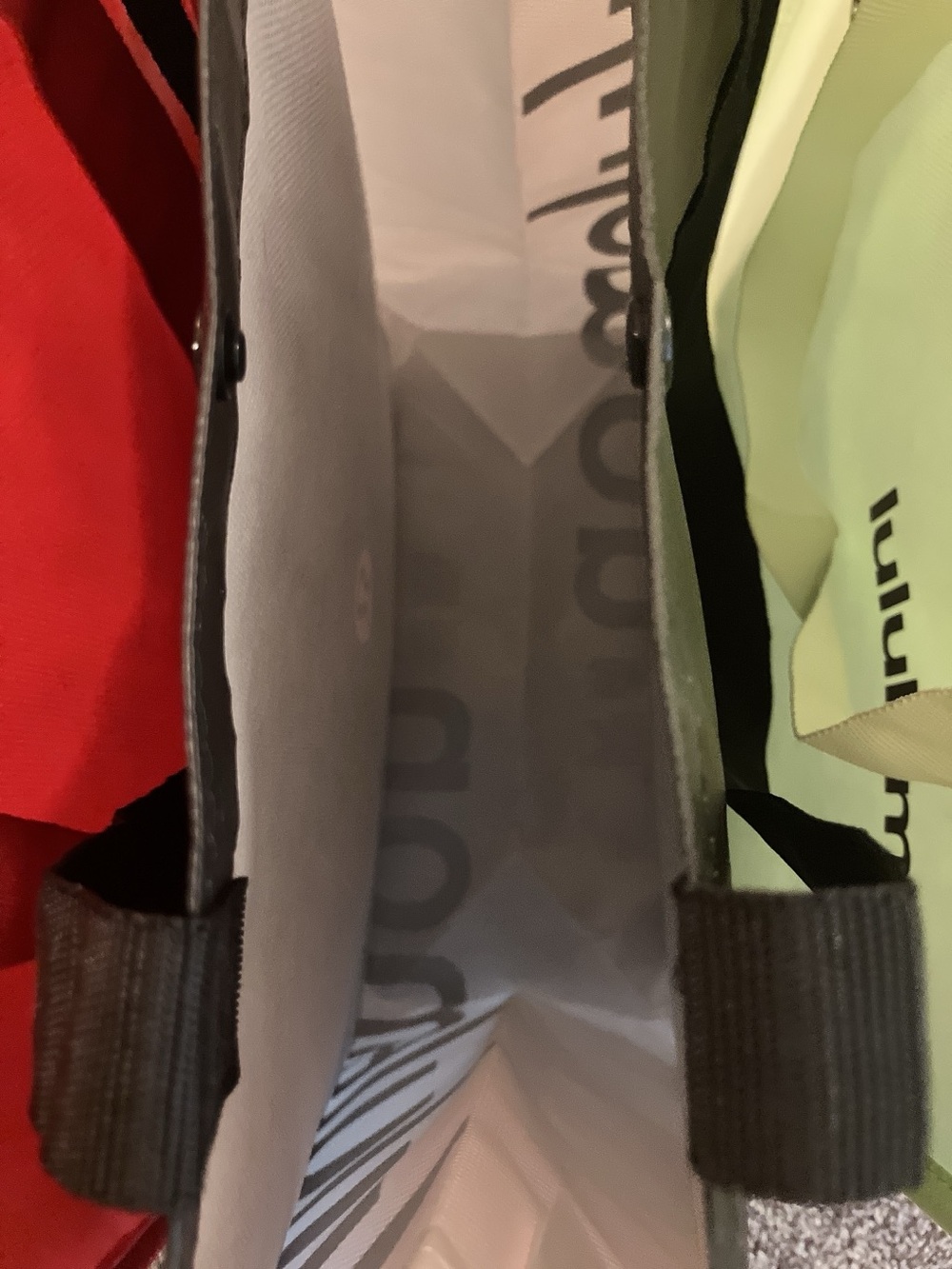 •SOLD•3 Large LuLulemon Shopping Tote Bags EXCELLENT CONDITION•SOLD• - Picture 12 of 15
